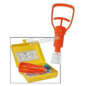 Coperta d'emergenza in alluminio argento arancio