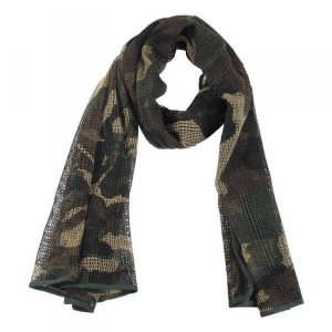 Sciarpa a rete militare MIL-TEC mimetica woodland