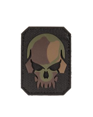 Patch PVC teschio camo 3D