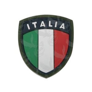 Patch Italia punisher rettangolare sabbia