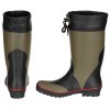 Stivali in gomma Fox Outdoor di colore verde e nero