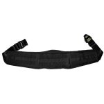 Cinturone molle nero con rinforzi staccabili