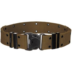 Cinturone militare US LC2  MFH di colore coyote tan