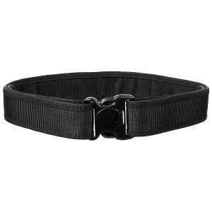 Cinturone security  MFH nero con fibbia di sicurezza large