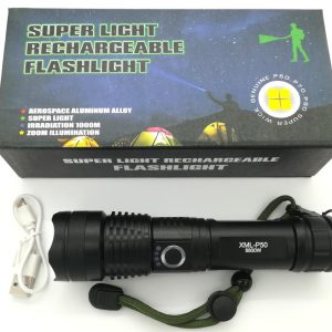 Torcia Super Light a led ad alta luminosità 3 watt con zoom