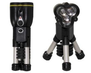 Torcia a led con treppiede