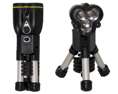 Torcia a led con treppiede