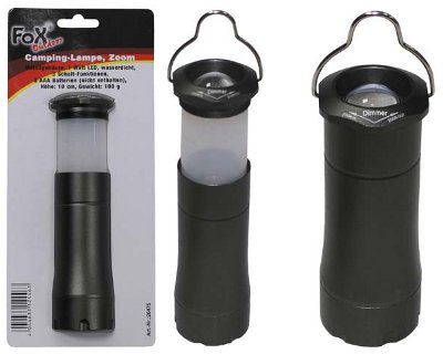 Lampada da campeggio Fox Outdoor Zoom