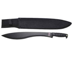 Machete "Taifun" nero con fodero in nylon
