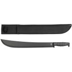 Machete "Kongo" nero con fodero in nylon