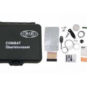 Kit di sopravvivenza, box resistente all'acqua