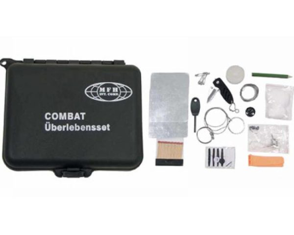 Kit di sopravvivenza, box resistente all'acqua