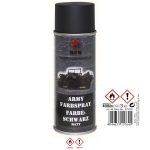 Vernice Militare spray NERO OPACO 400ml.
