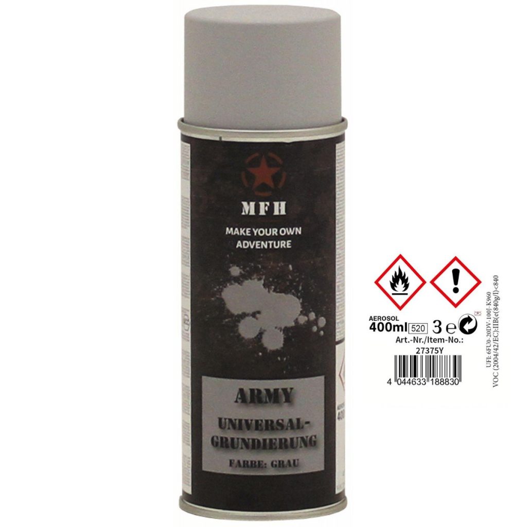 Vernice spray PRIMER GRIGIO CHIARO 400ml.