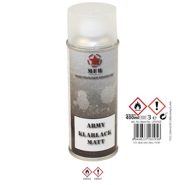 Vernice spray TRASPARENTE LACCATO 400ml.