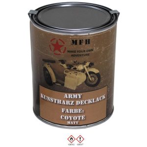 Vernice Militare COYOTE OPACO barattolo 1 lt