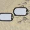 Set piastrine "argento" con silenziatore in gomma