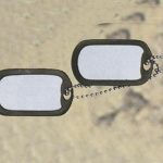 Patch Italia punisher rettangolare sabbia