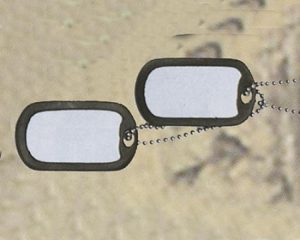 Set piastrine "argento" con silenziatore in gomma
