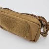 Mini Tasca coyote con moschettone e strap per cintura
