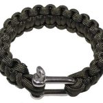 images Braccialetto survival PARACORD verde con grillo