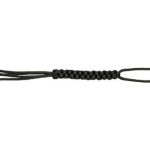 Portachiavi paracord verde 24 cm