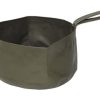 Ciotola pieghevole in PVC verde da 3.5 Litri