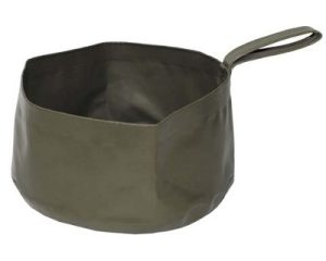 Ciotola pieghevole in PVC verde da 3.5 Litri