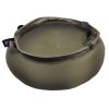 Ciotola pieghevole, 10 l, OD verde, con custodia