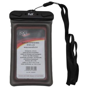 Porta Smartphone nero impermeabile trasparente