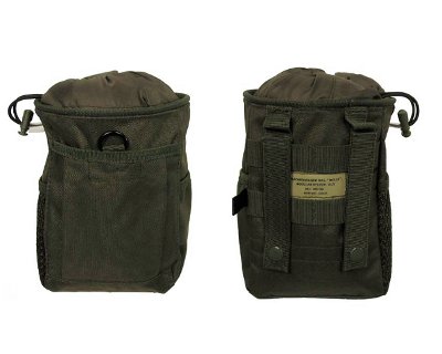 Tasca dump pouch modulare MFH di colore verde