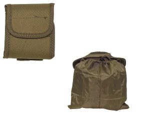 Sacca in nylon con custodia coyote da cintura molleystem