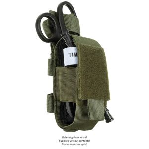 Tasca modulare Mfh di colore verde per accessori IFAK