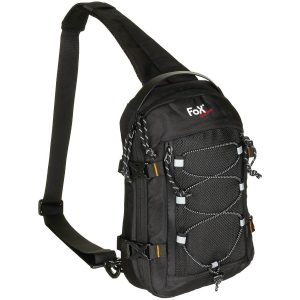 Tracolla monospalla compatto MFH Fox Outdoors di colore nero