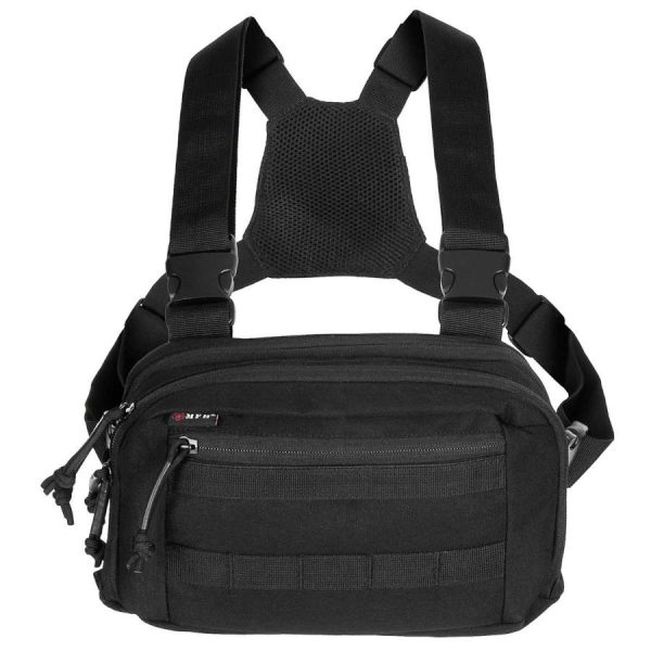 Chest Pack marsupio pettorale MFH di colore nero
