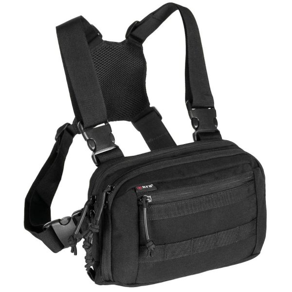 Chest Pack marsupio pettorale MFH di colore nero