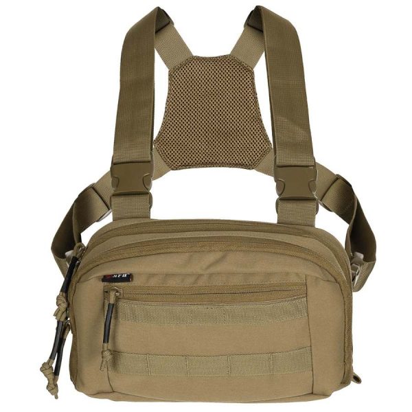 Chest Pack marsupio pettorale MFH di colore coyote tan