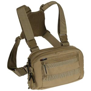 Chest Pack marsupio pettorale MFH di colore coyote tan