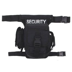 Marsupio militare cosciale 3 in 1  MFH di colore nero
