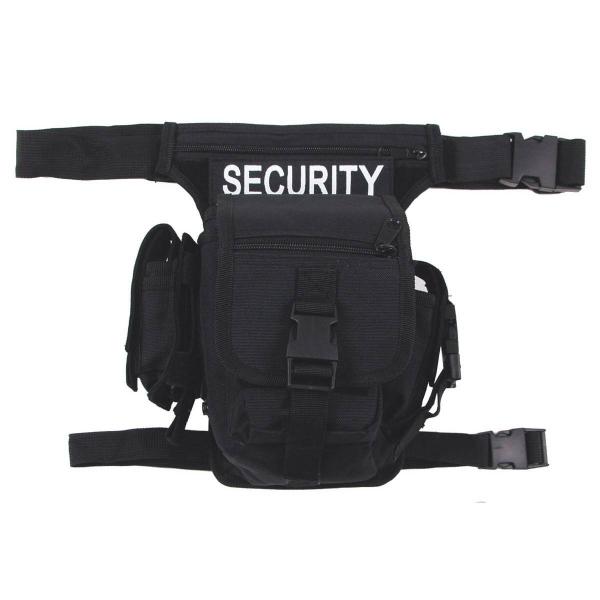 Marsupio militare cosciale 3 in 1  MFH di colore nero