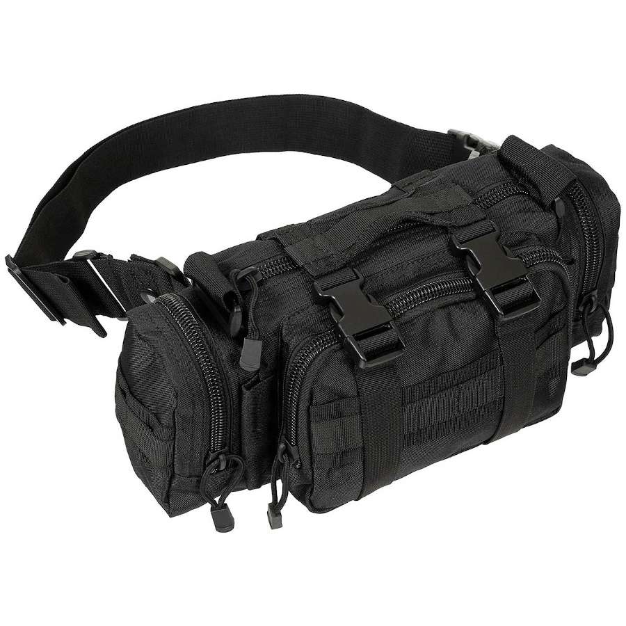 Marsupio multifunzione mollesystem MFH di colore nero