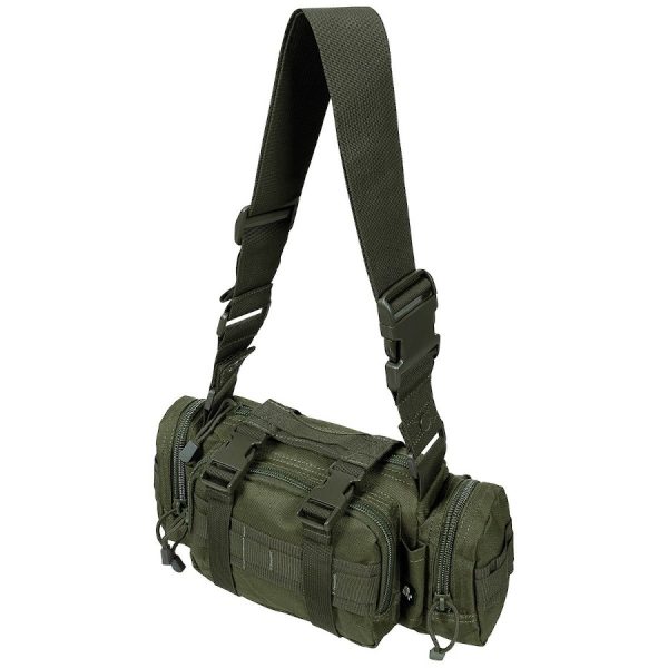 Marsupio multifunzione mollesystem MFH di colore verde