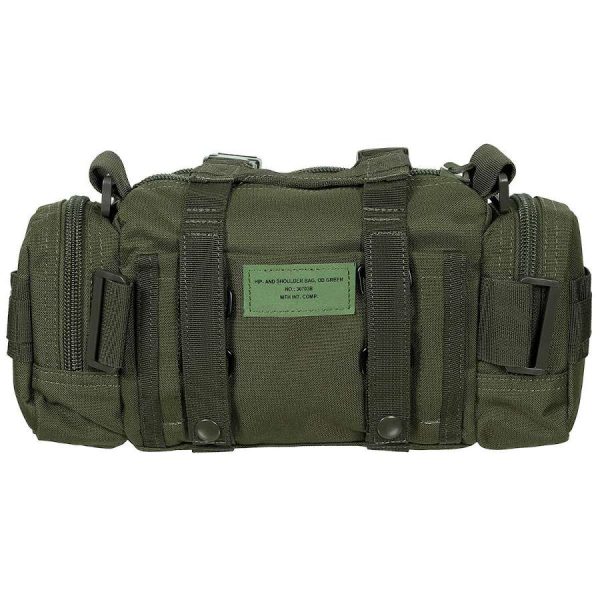 Marsupio multifunzione mollesystem MFH di colore verde