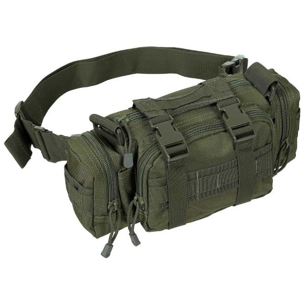 Marsupio multifunzione mollesystem MFH di colore verde