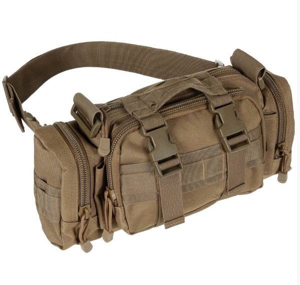Marsupio multifunzione mollesystem MFH di colore coyote
