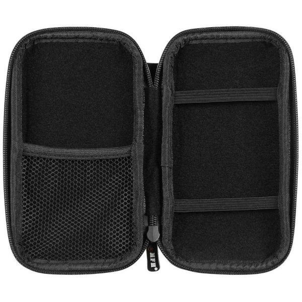 Custodia rigida piccola MFH di colore nero con strap