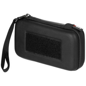 Custodia rigida piccola MFH di colore nero con strap