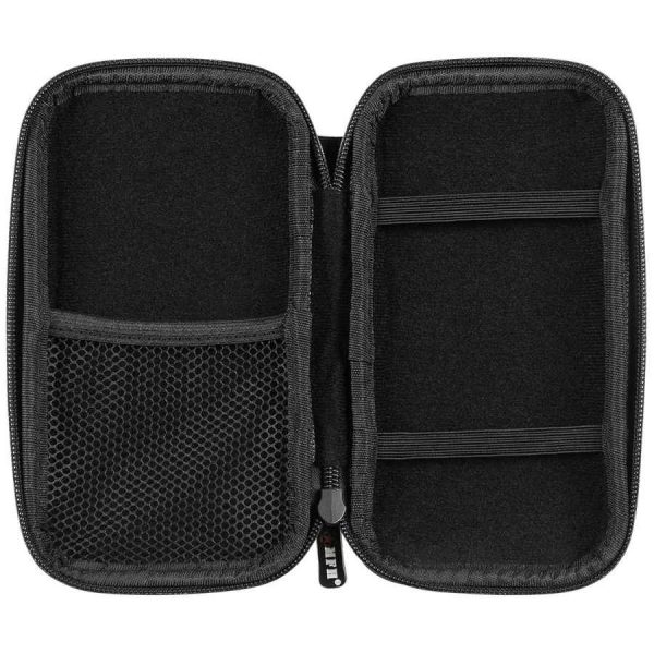 Custodia rigida piccola MFH di colore verde con strap