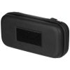 Custodia rigida grande MFH di colore nero con strap