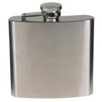 Fiaschetta in acciaio inox opaco, 170ml